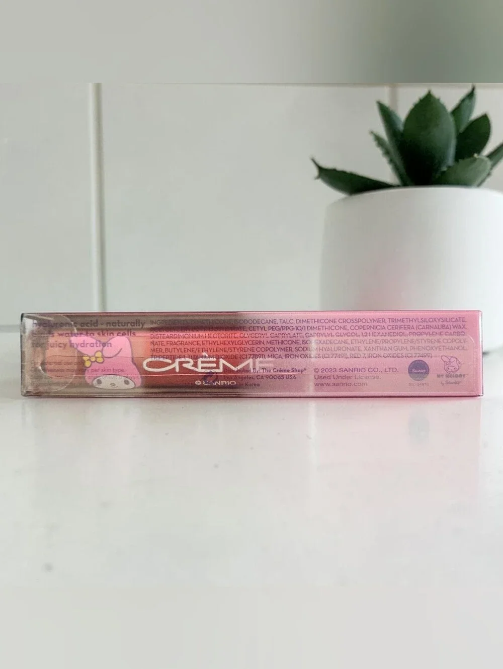 The Crème Shop x My Melody Juice Tint Lip & Cheek Stain In Cookie Crush